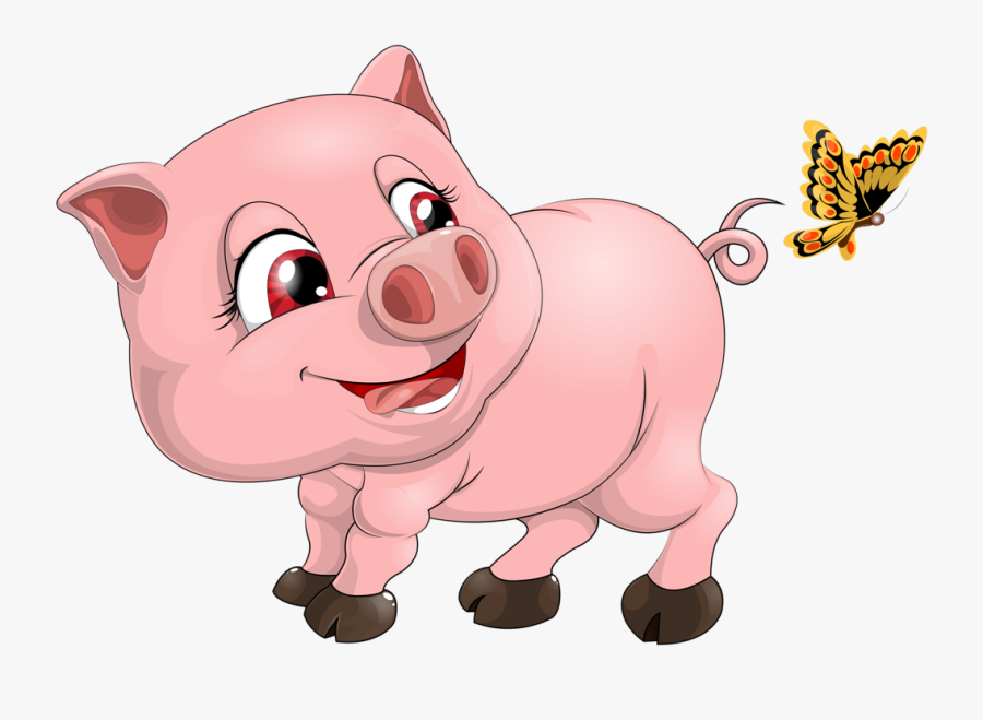 Clipart A Pig Inside A Hog Fence, Transparent Clipart