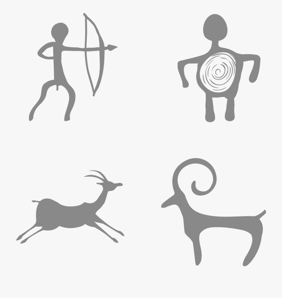 Clipart Family Cave - Cave Art Clip Art, Transparent Clipart