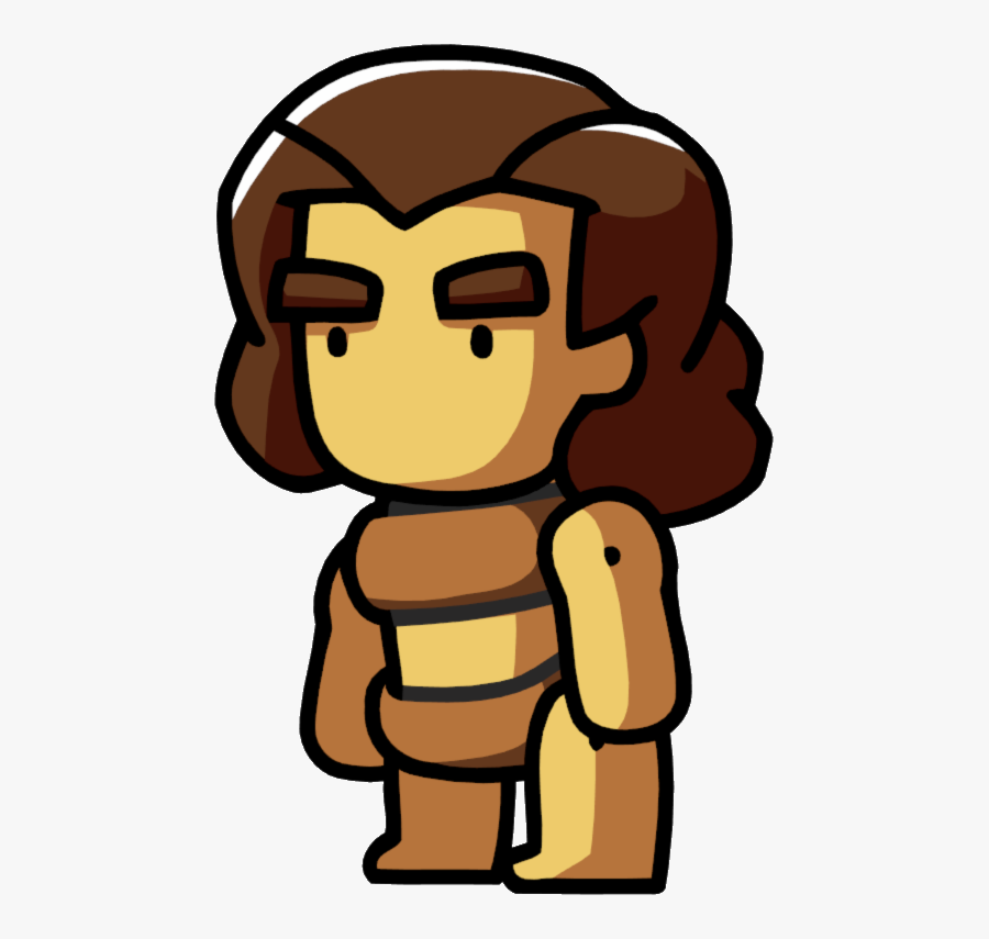 Png Black And White Stock Caveman Clipart Female - Scribblenauts Neanderthal, Transparent Clipart