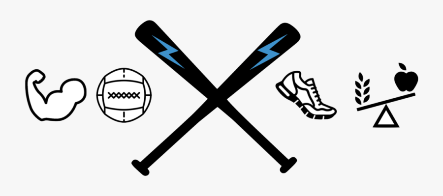 Fast Clipart Speed Velocity - Blue Baseball Bat Png, Transparent Clipart