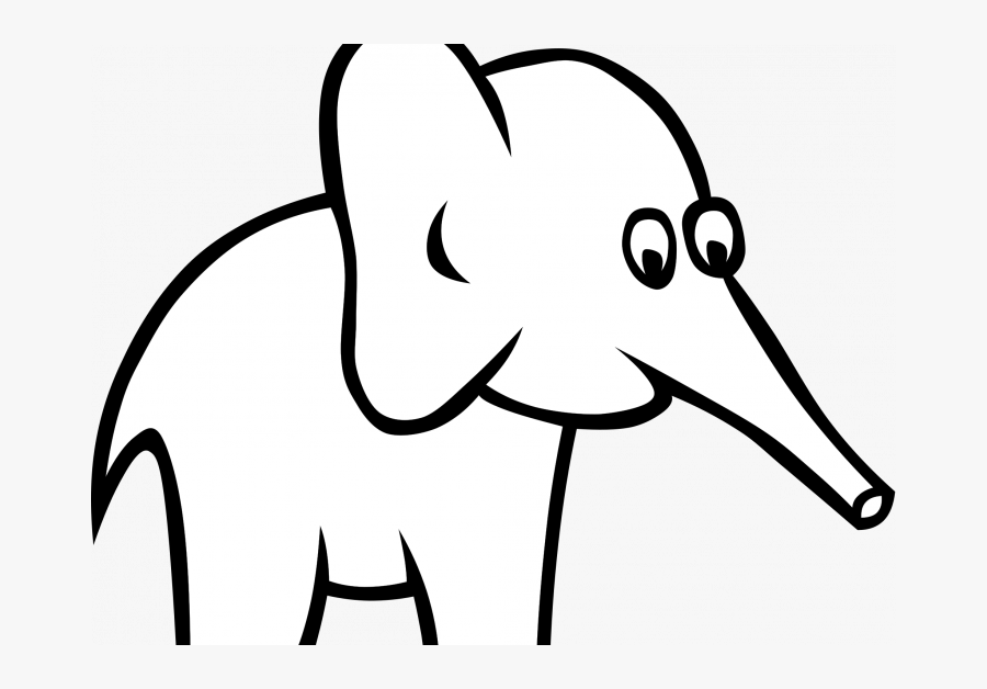 White Elephant Clip Art, Transparent Clipart
