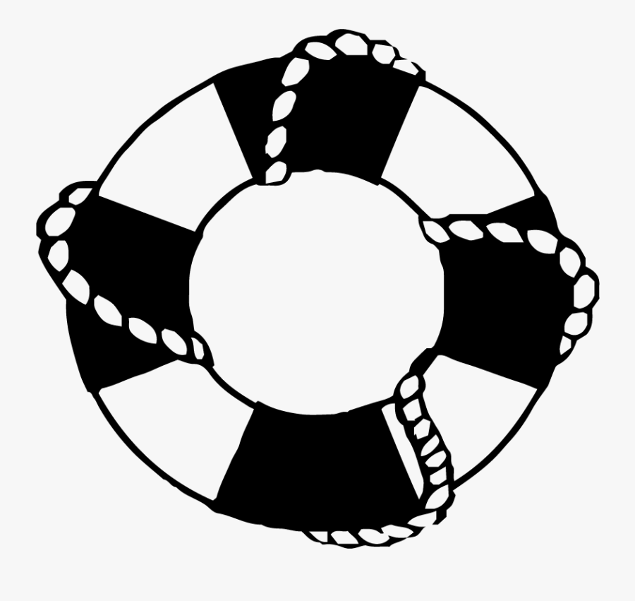 Lifesaver Clipart Black And White , Png Download - Life Saver Clipart Black And White, Transparent Clipart