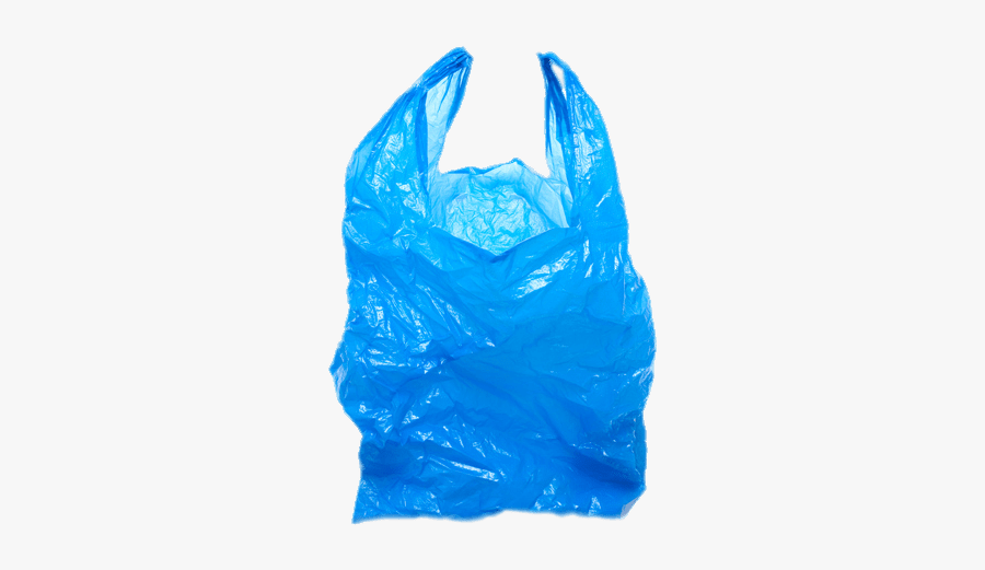 Plastic Bag Blue - Plastic Bag Clip Art, Transparent Clipart