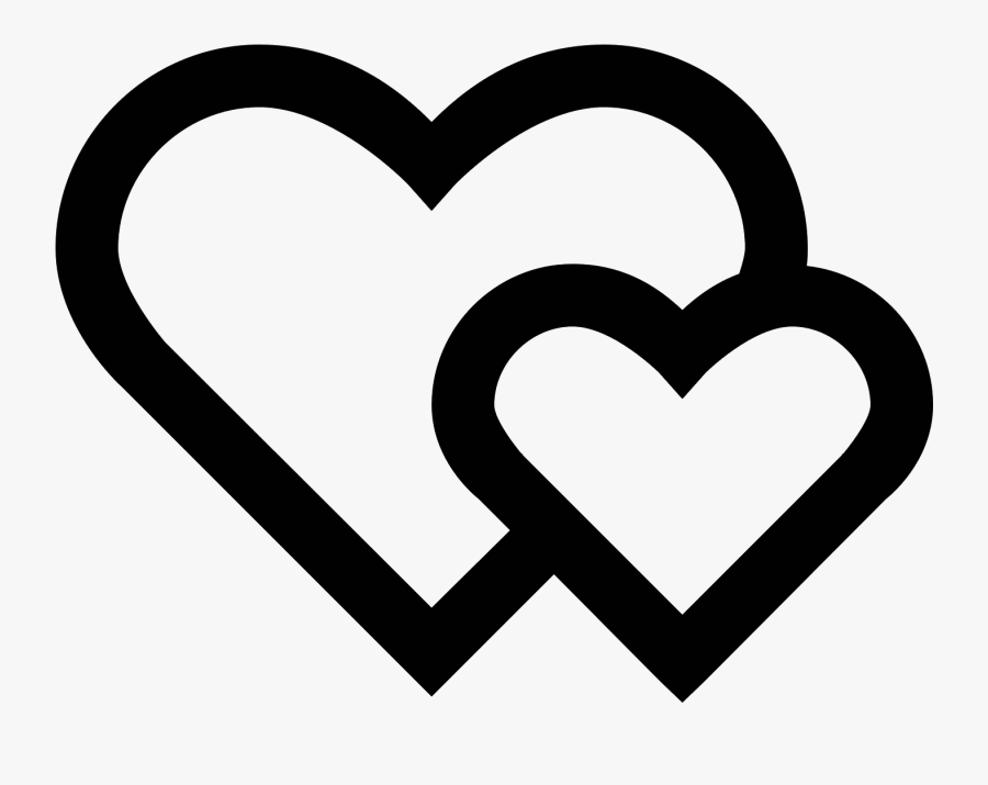 Transparent Clipart Of Hearts - Books Heart Icon Transparent, Transparent Clipart
