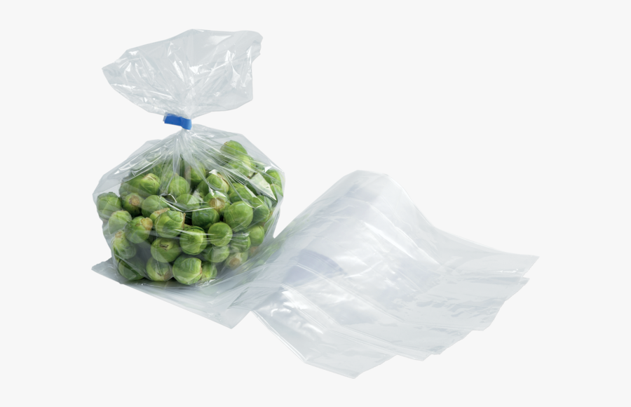 Bag, Side Fold Bag, Ldpe, 20/4x50cm, 18my, Transparent - Fruit Plastic Bag Png, Transparent Clipart