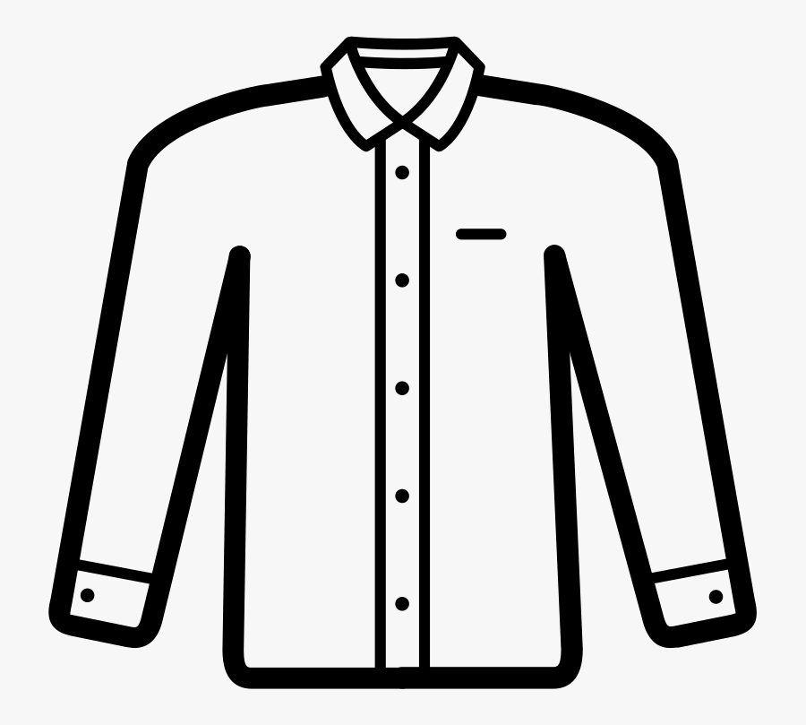 Shirt & Tie Icon Png Clipart , Png Download - White Shirt Tie Clip Art, Transparent Clipart