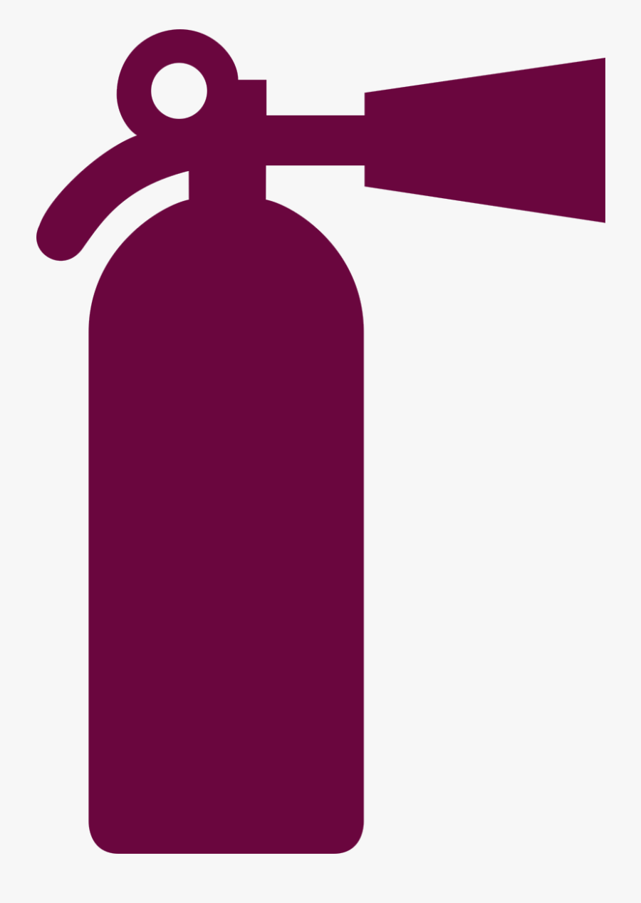 Cc 7 Extinguisher - Fire Extinguisher Silhouette Vector, Transparent Clipart
