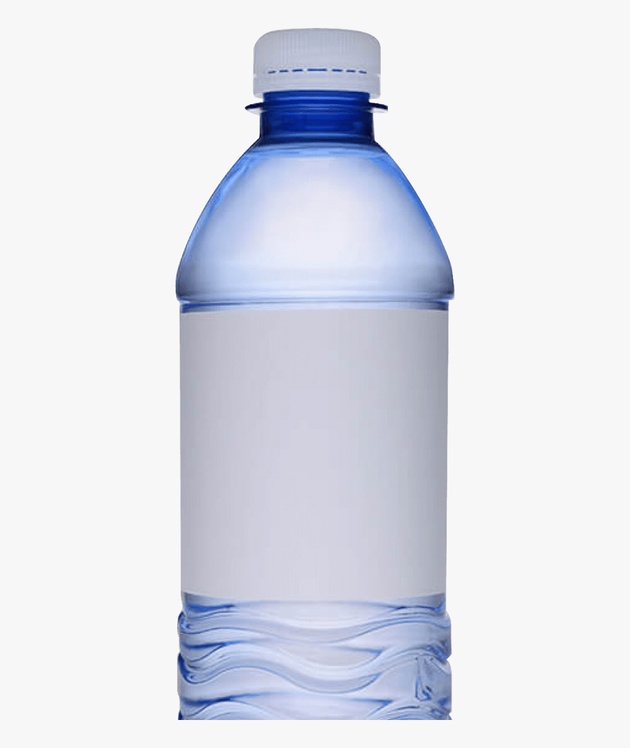 Water Bottle, Home Customized Water - Water Bottle Blank Label Png, Transparent Clipart