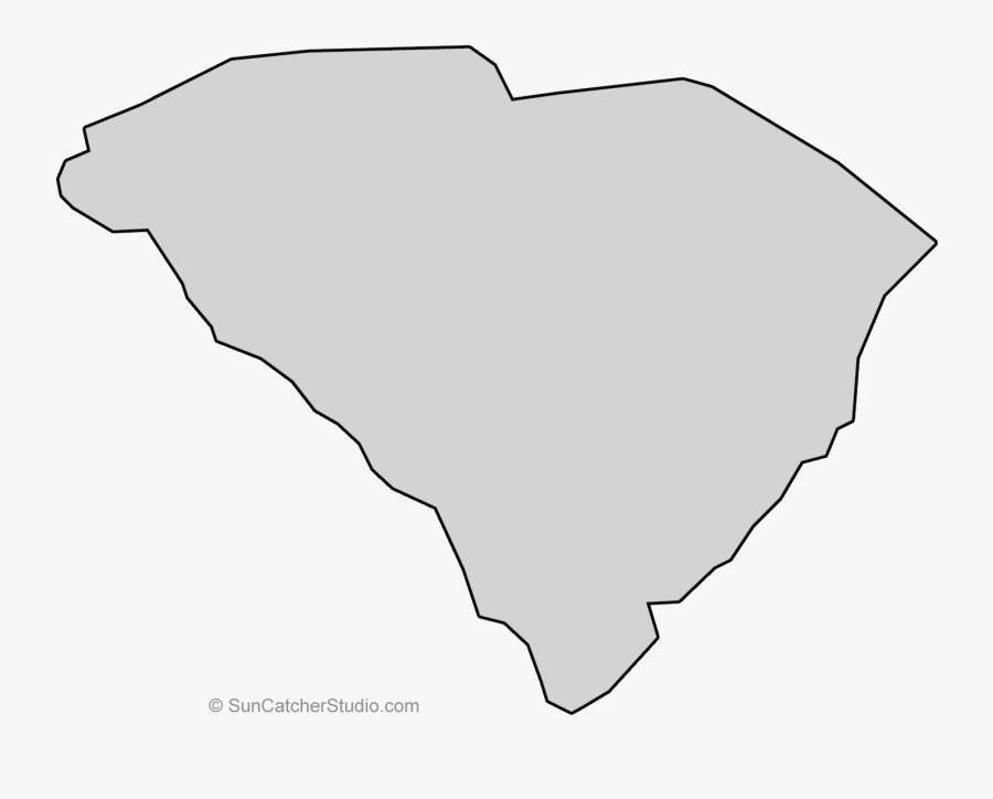 North Carolina State Outline Png - Illustration, Transparent Clipart