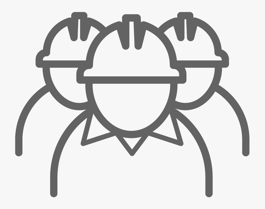 Drawing Of Industrial Workers, Transparent Clipart