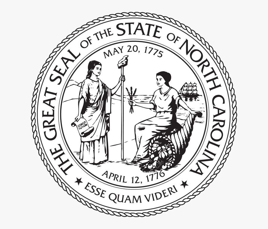 Constitution Clipart Carolina - North Carolina Colonial Seal, Transparent Clipart