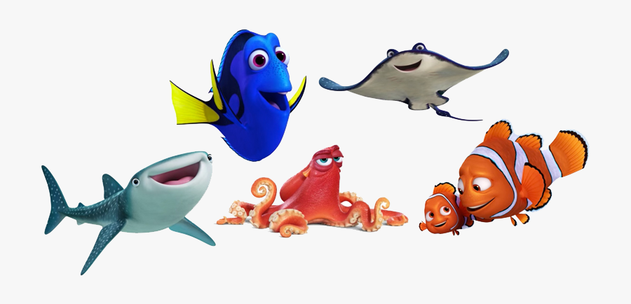 Finding Dory Characters Png - Finding Dory Nemo Png, Transparent Clipart