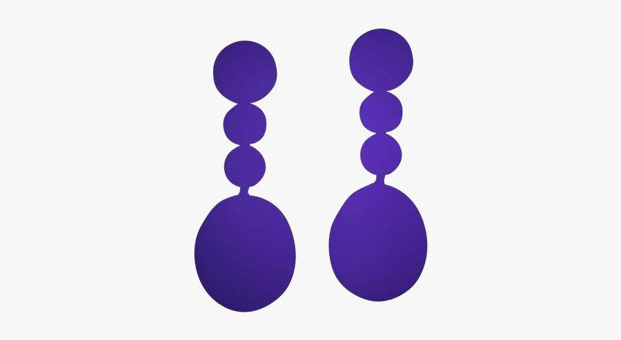 Transparent Antique Earrings Clip Art - Earrings, Transparent Clipart