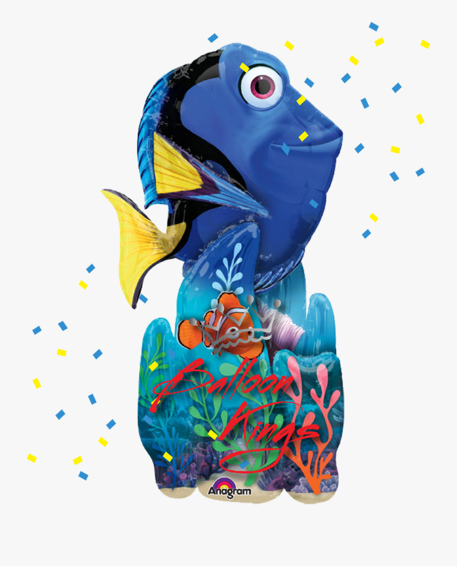Finding Dory Airwalker - Dory Balloon, Transparent Clipart