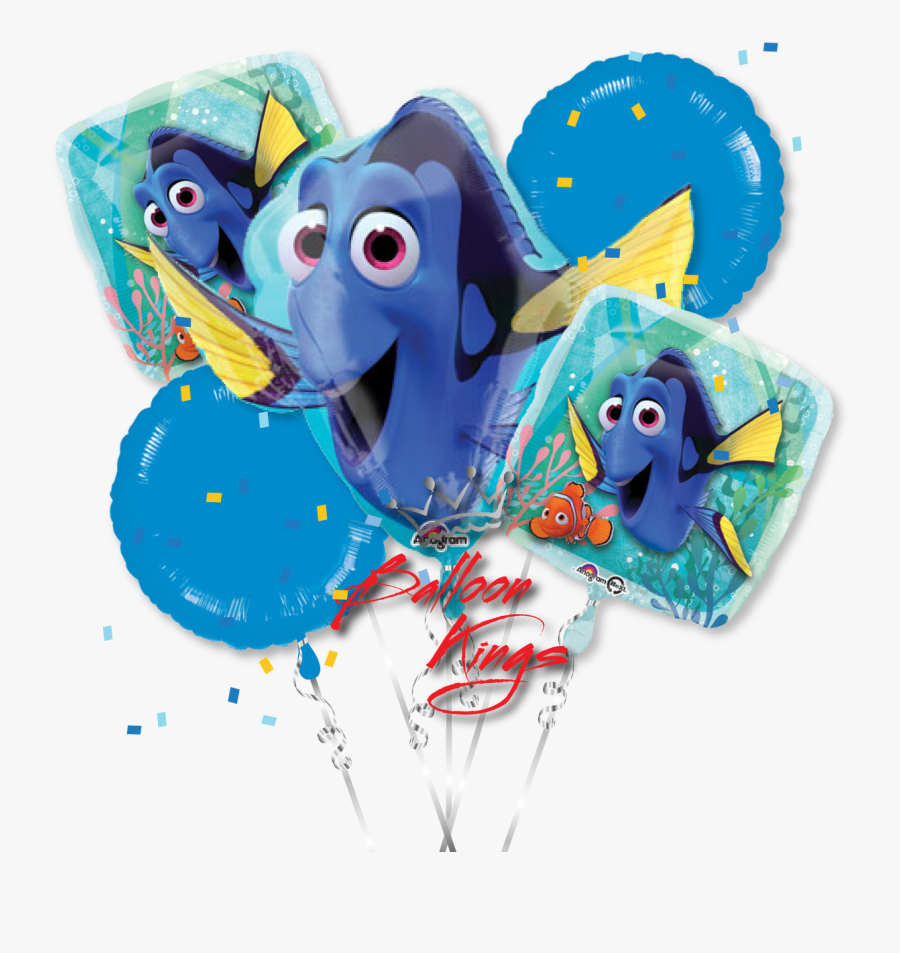 Transparent Finding Nemo Characters Png - Balloon, Transparent Clipart