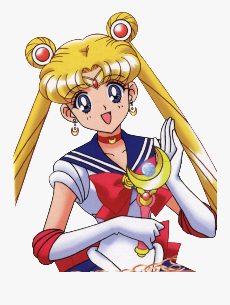 Moon Clipart Sailor Moon - Anime Sailor Moon, Transparent Clipart