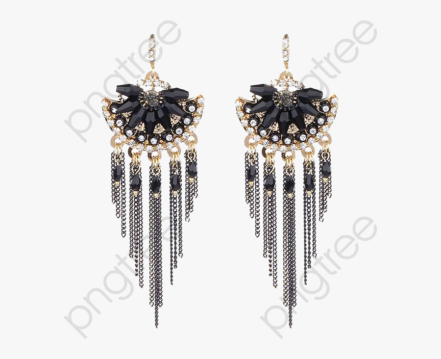 Banner Clipart Tassel - Earrings, Transparent Clipart