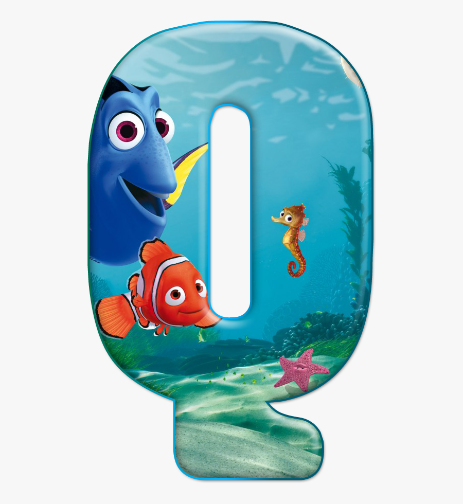 Abecedario Buscando A Nemo Y Buscando A Dory - Letra I De Nemo, Transparent Clipart