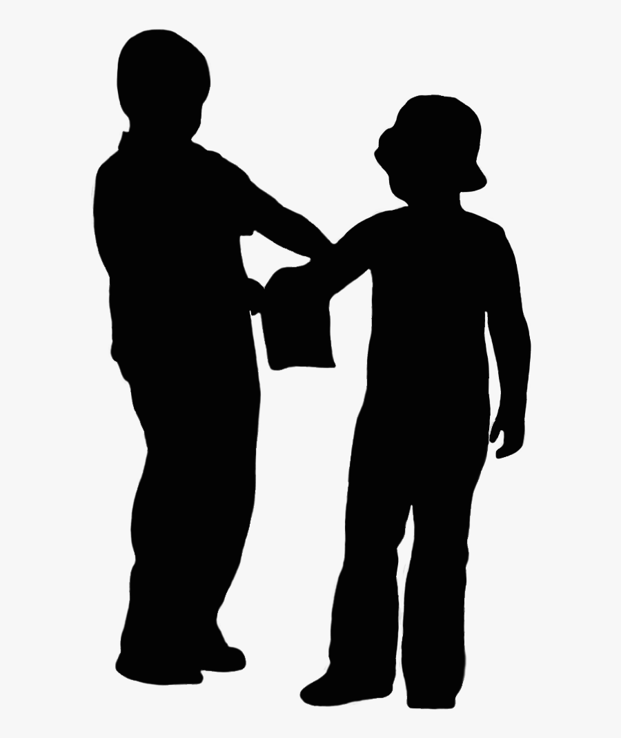 Index Of / - Two People Talking Silhouette Png, Transparent Clipart