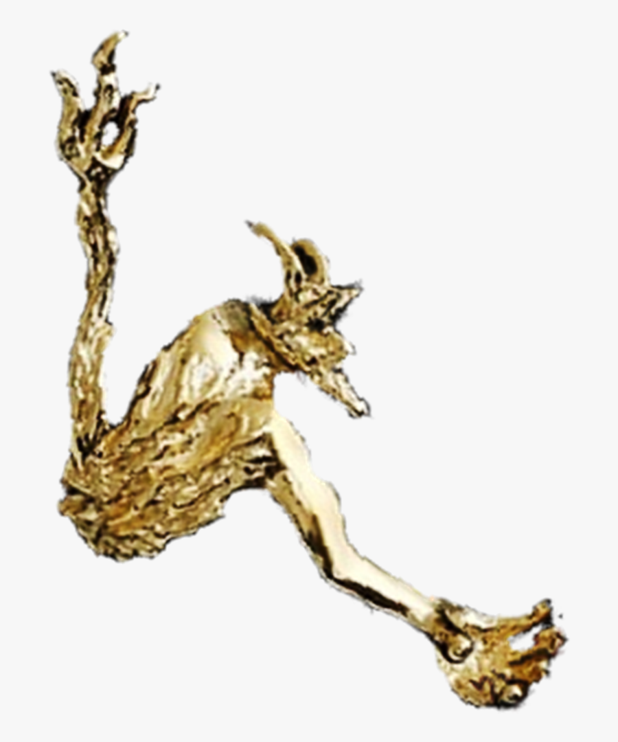 Non-pierced Ear Cuff Earrings Clipart , Png Download - Gold Devil, Transparent Clipart