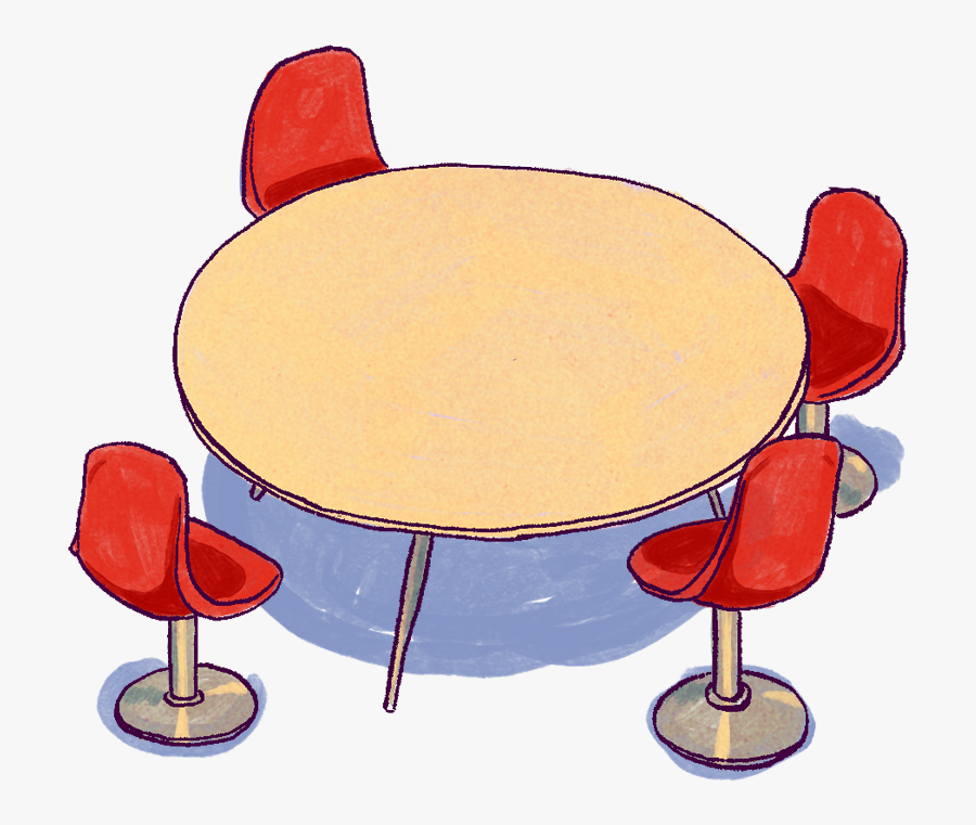 Office Table - Cartoon, Transparent Clipart