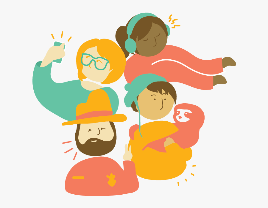 Weirdpeople - Cartoon, Transparent Clipart