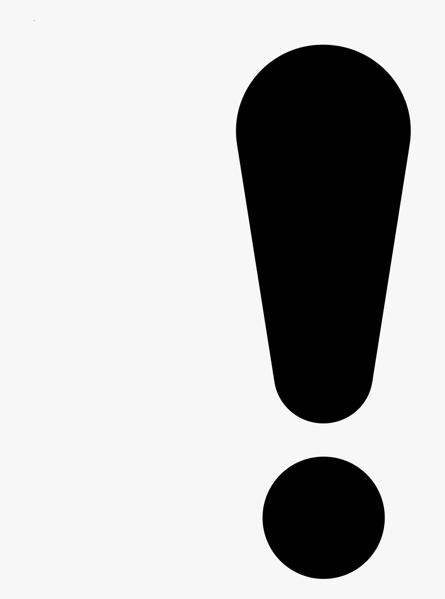 Transparent Exclamation Point Icon Png, Transparent Clipart