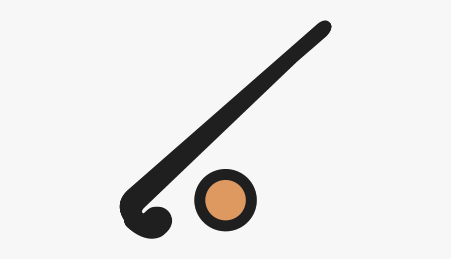 Cartoon Hockey Stick - Field Hockey Stick Cartoon, Transparent Clipart