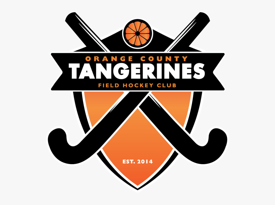 Clip Art Orange County Club Tangerines - Field Hockey Club Logo, Transparent Clipart