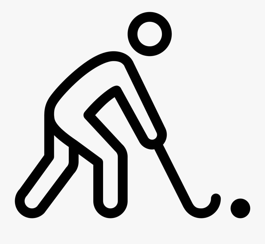 Field Hockey Png Hd Image - Line Art, Transparent Clipart