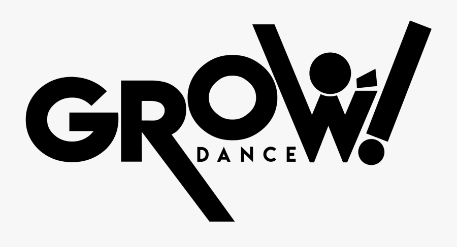 Black Text Of Grow With An Exclamation Mark - Graphic Design, Transparent Clipart