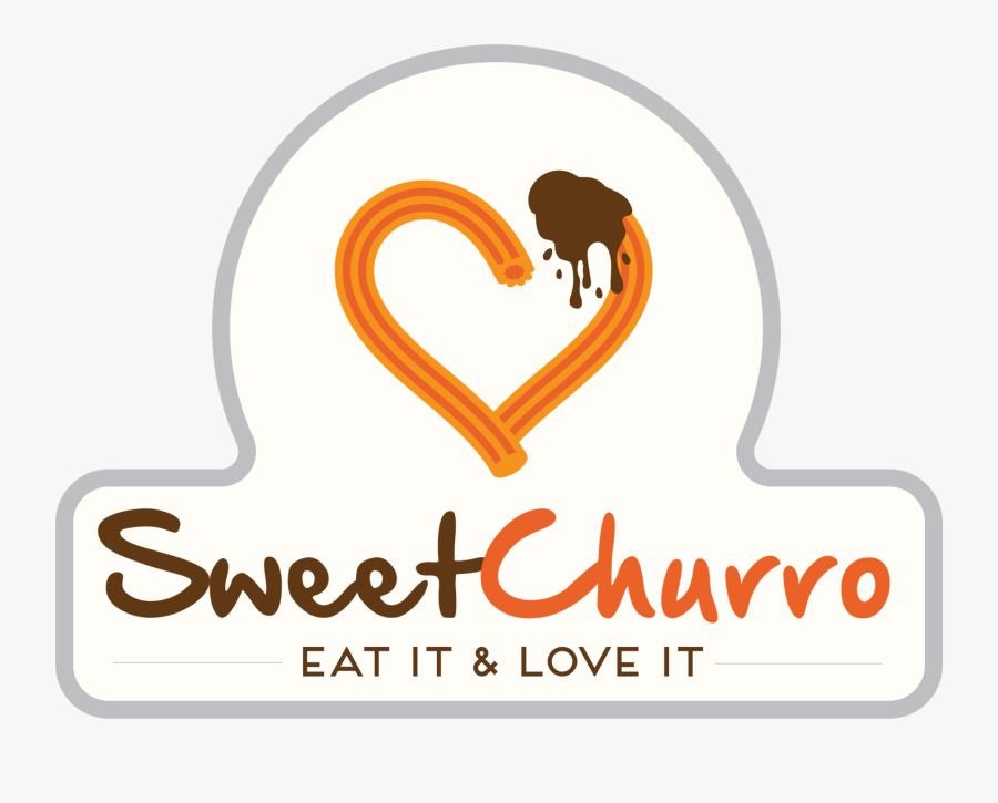 Clip Art Crepes In Dublin - Sweet Love Churro Logo, Transparent Clipart