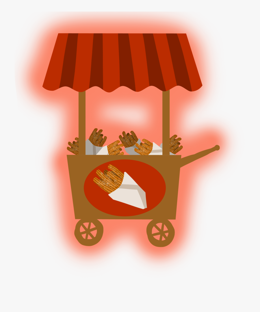 Object - Middle - Churro Stand - Churro Stand Clipart, Transparent Clipart