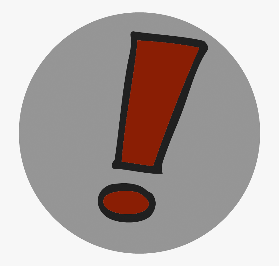 Transparent Exclamation Png - Emblem, Transparent Clipart