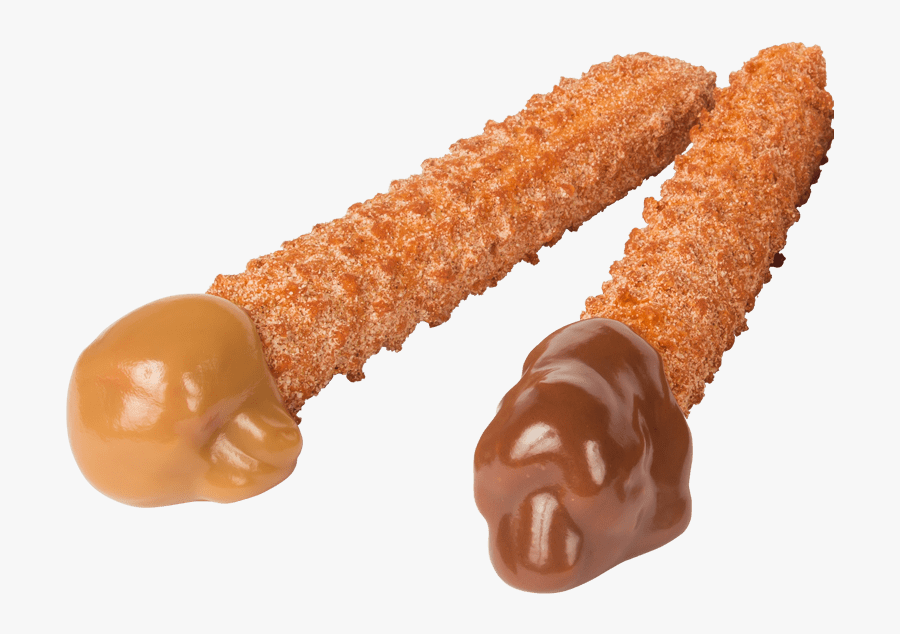 Churros With Chocolate And Dulce De Leche - Churros Png, Transparent Clipart