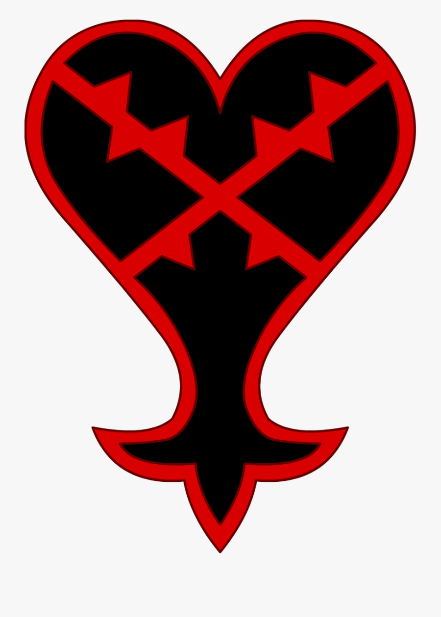 Ye Olde Kingdom Hearts Fansite - Heartless Symbol, Transparent Clipart