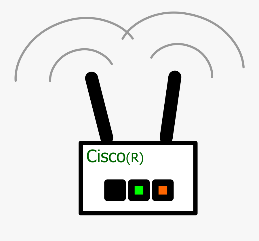 Clipart Wireless Access Point And Featured Illustration, Transparent Clipart