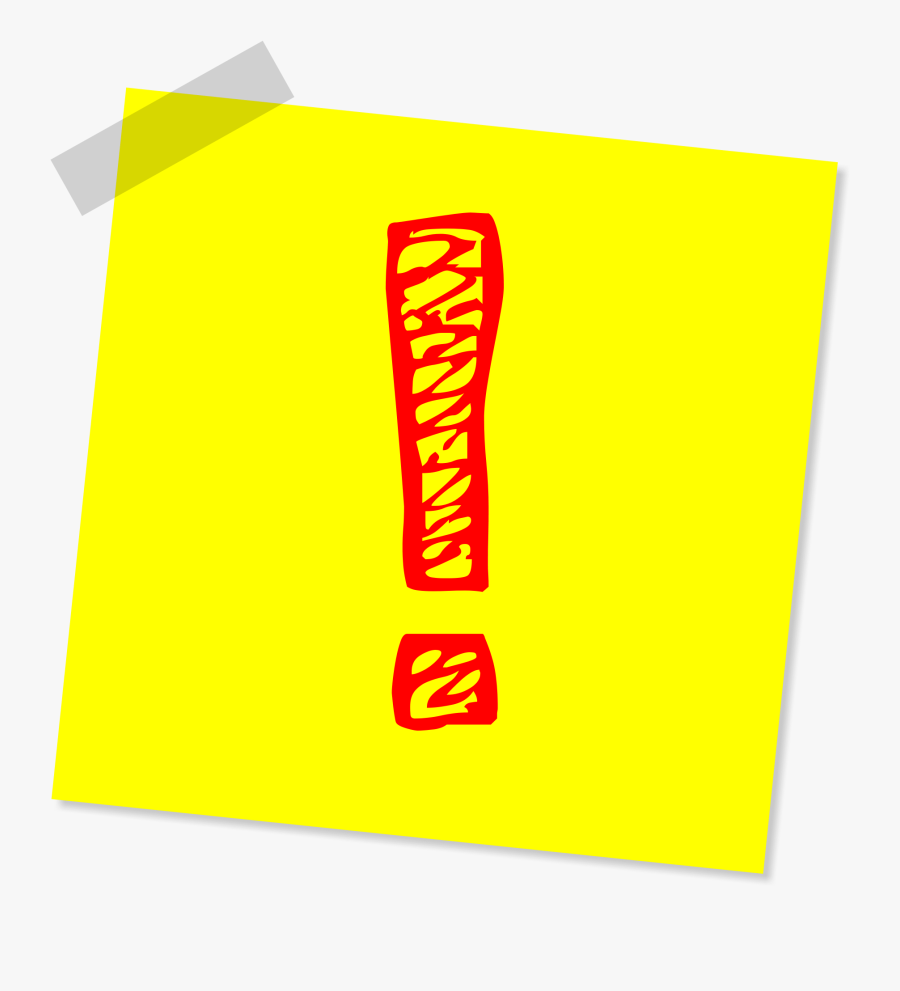 Transparent Exclamation Point Png - Attention Point Transparent Background, Transparent Clipart