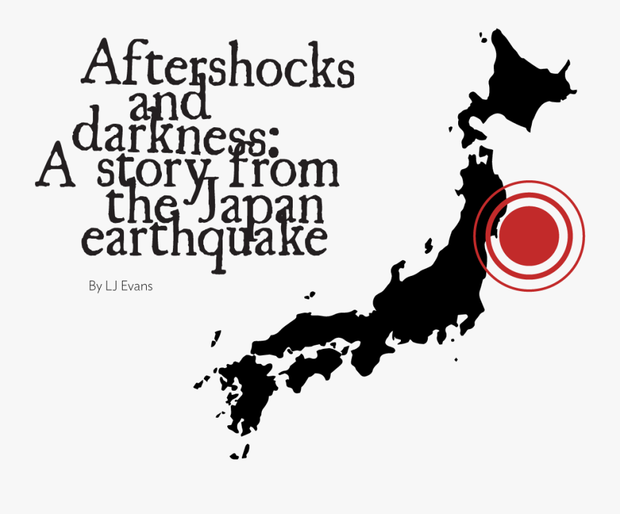 Aftershocks And Darkness - 2011 Japanese Earthquake Title, Transparent Clipart