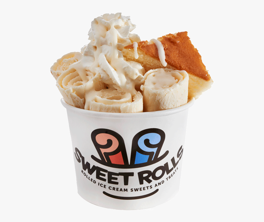 Sweet Rolls Ice Cream, Transparent Clipart