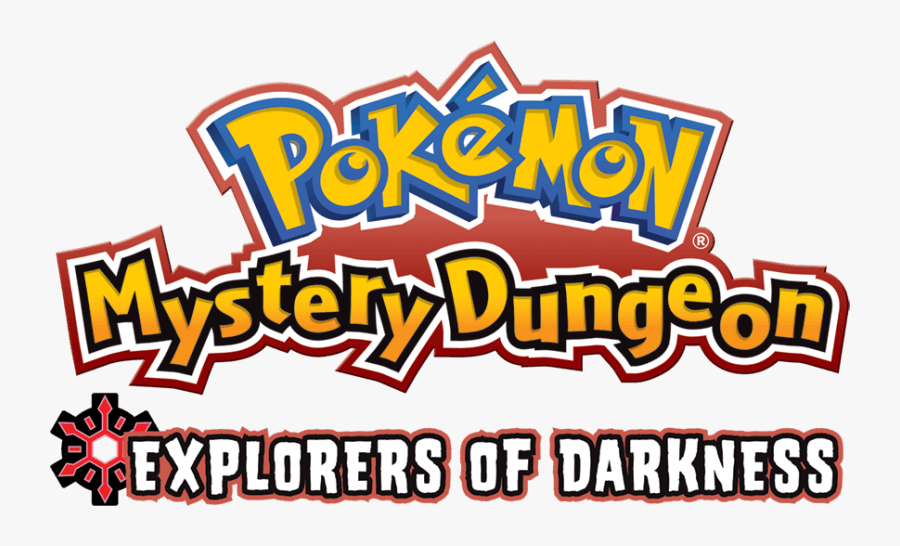 #explorers Of Darkness Logo En From The Official Artwork - Pokemon Mystery Dungeon, Transparent Clipart