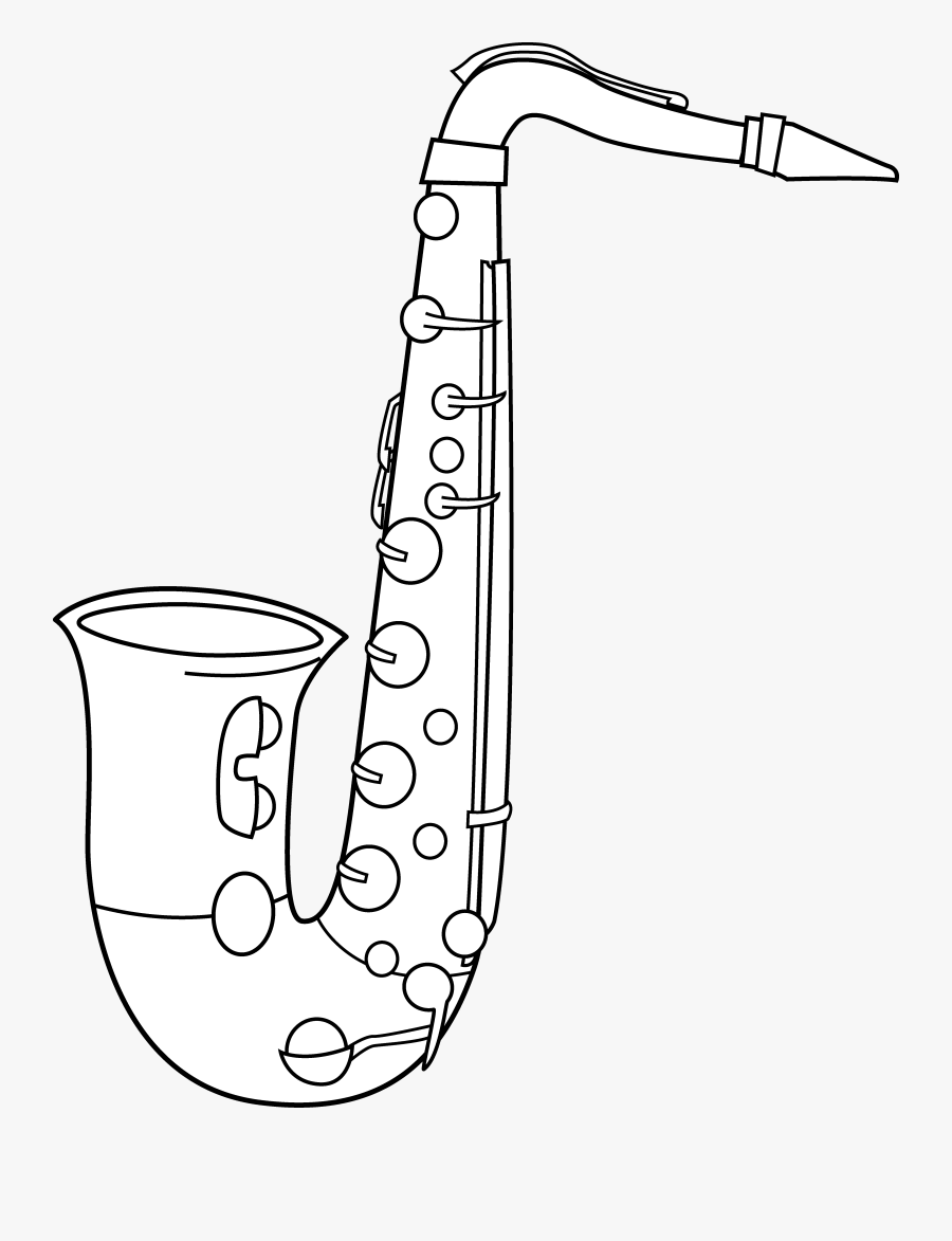 J As A Saxophone, Transparent Clipart
