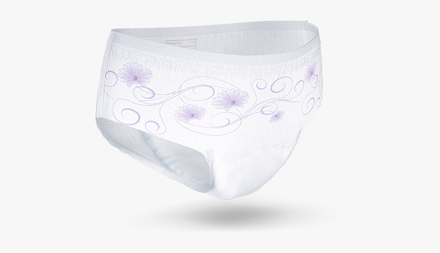Tena Lady Silhouette Normal - Diaper, Transparent Clipart
