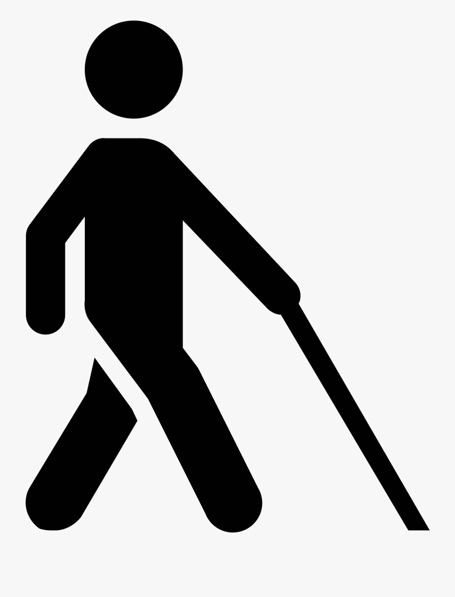 Transparent First Aid Clipart Black And White - Icono Ciego Png, Transparent Clipart