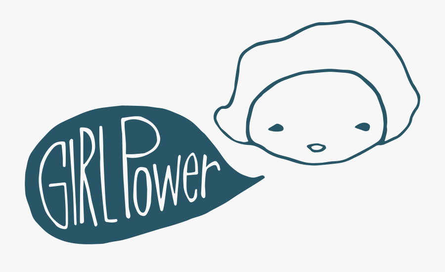 Girl Power Throw Pillow, Transparent Clipart