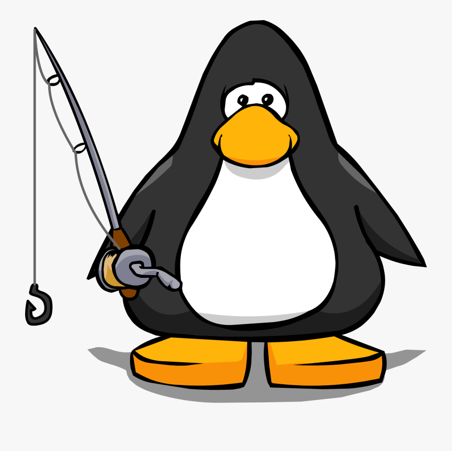 Club Penguin Rewritten Fancy Fish Army - Penguin With Santa Hat, Transparent Clipart