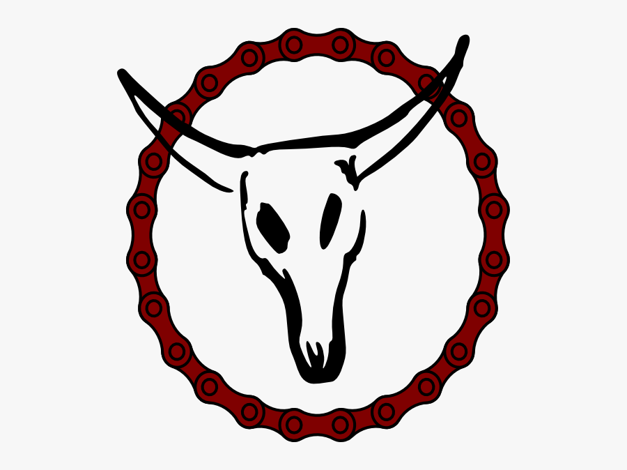 Skull Cow Art Png, Transparent Clipart