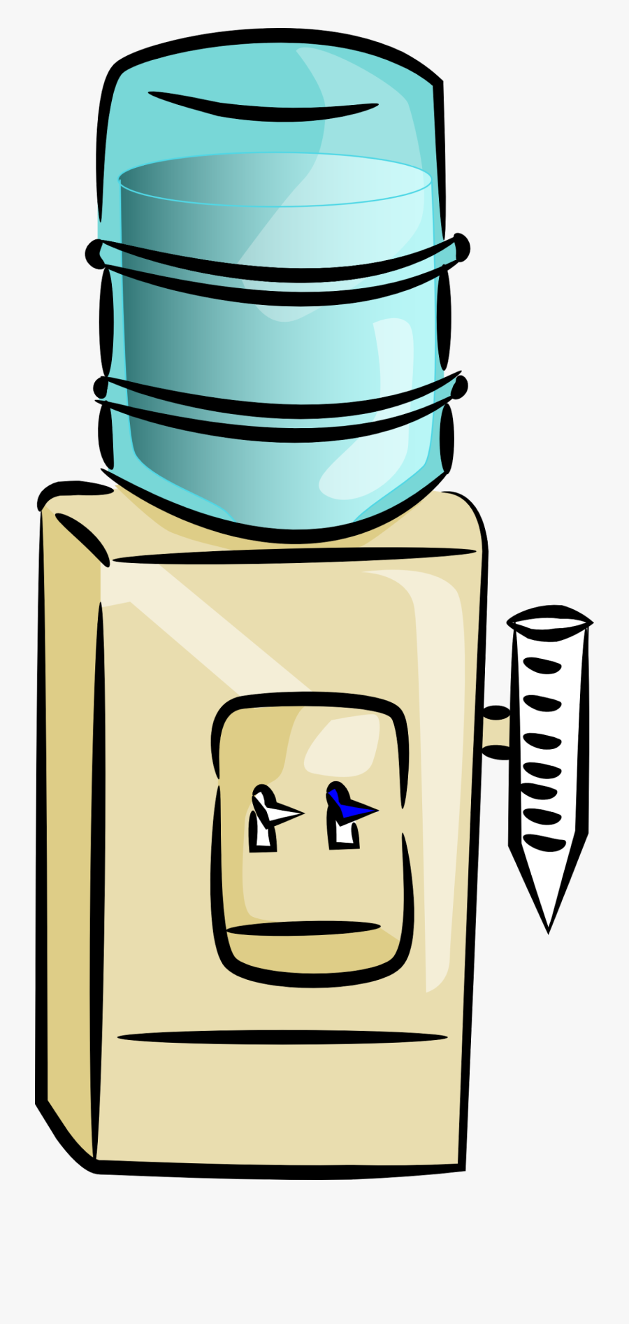 Water Cooler Dispenser Clipart, Transparent Clipart