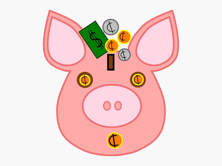 Money Pink Svg Clip Arts - Pig In Pearls Clip Art, Transparent Clipart