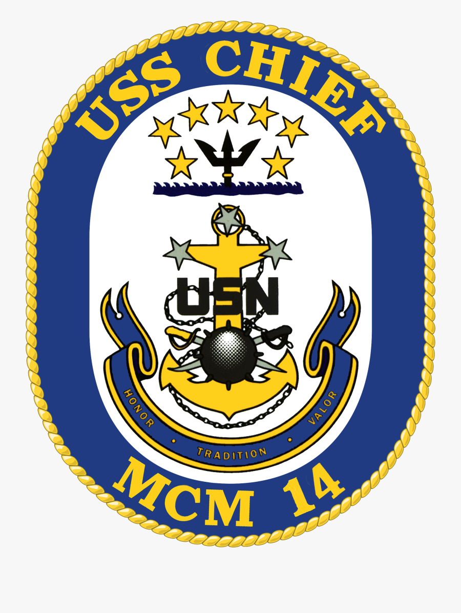 Uss Chief Crest, Transparent Clipart